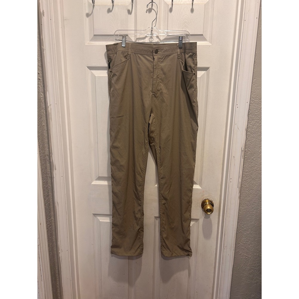 Marsh Wear Mens Sz 36 Khaki Nylon Spandex Performance Fishing Hiking Pants MWP02